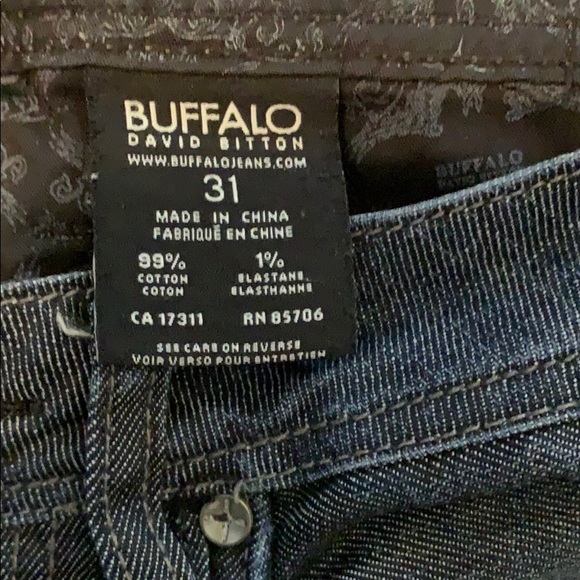 Men’s Buffalo David Bitton Button Fly King 31x30 - Picture 2 of 6